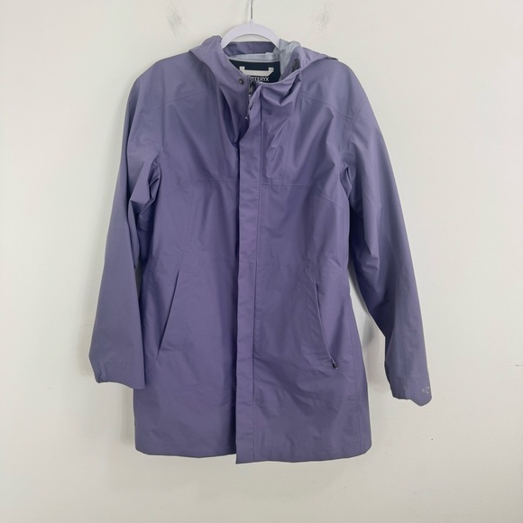 Arc'teryx Beta Coat - Women's Rain Gore-Tex C-KNIT Jacket Size XL in Lavender - Picture 1 of 13